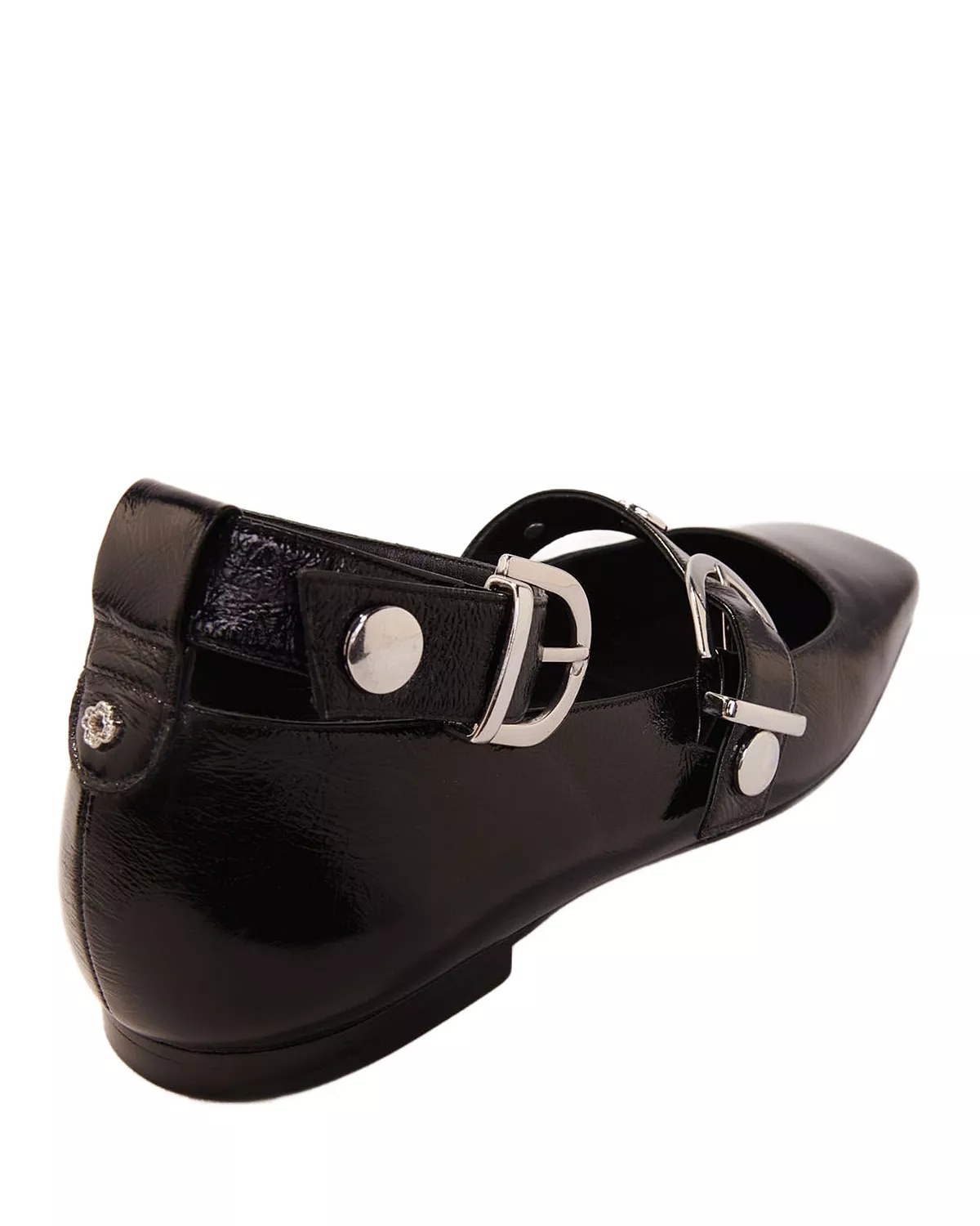 Women's Square Toe Studded Mary Jane Pumps - 3