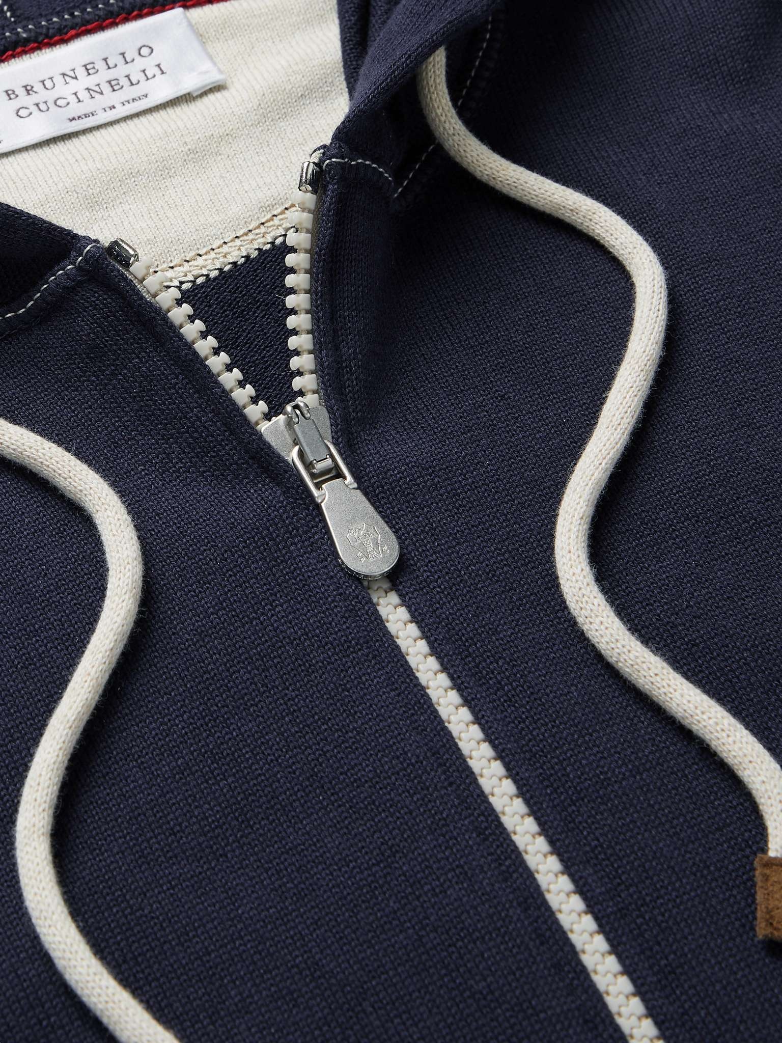 Cotton Zip-Up Hoodie - 5