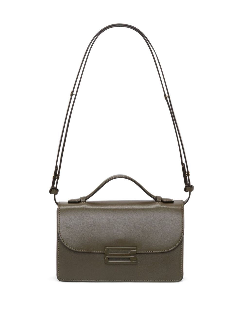 mini Dorian top-handle clasp satchel bag - 5