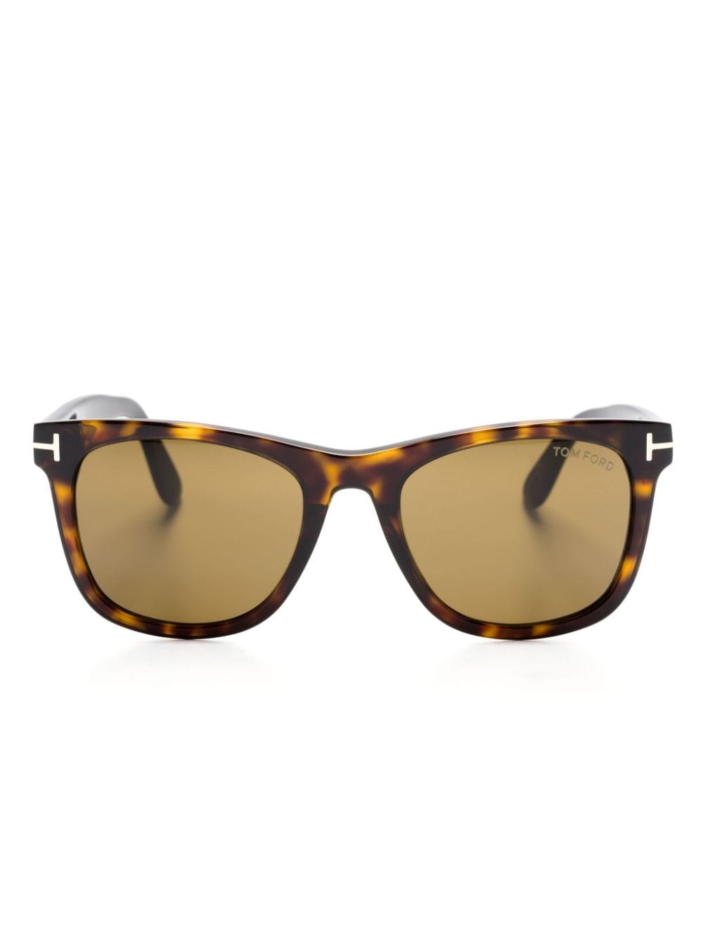 tortoiseshell square-frame sunglasses - 1