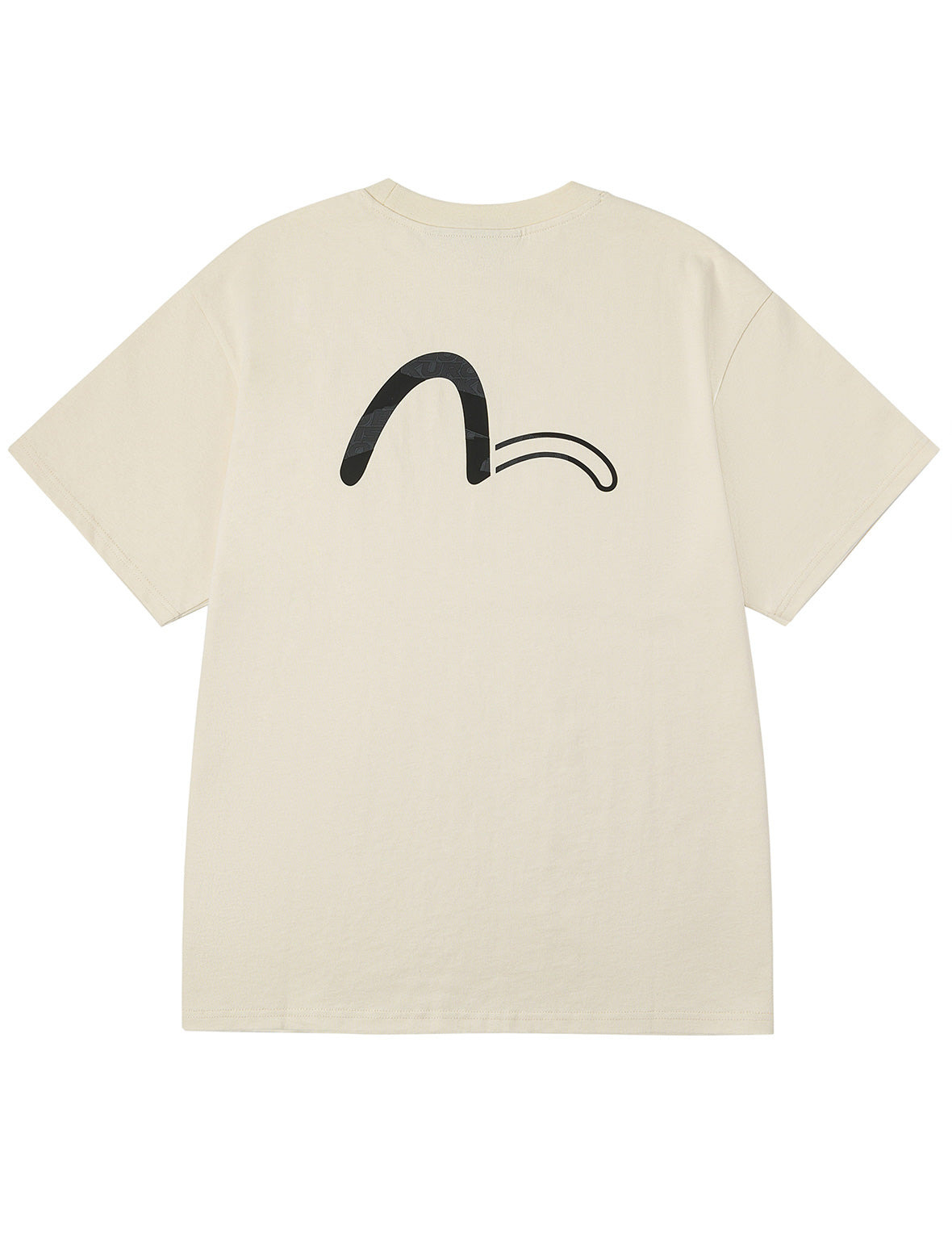EVISUKURO and Contrasting Seagull Print Relax Fit T-shirt - 12