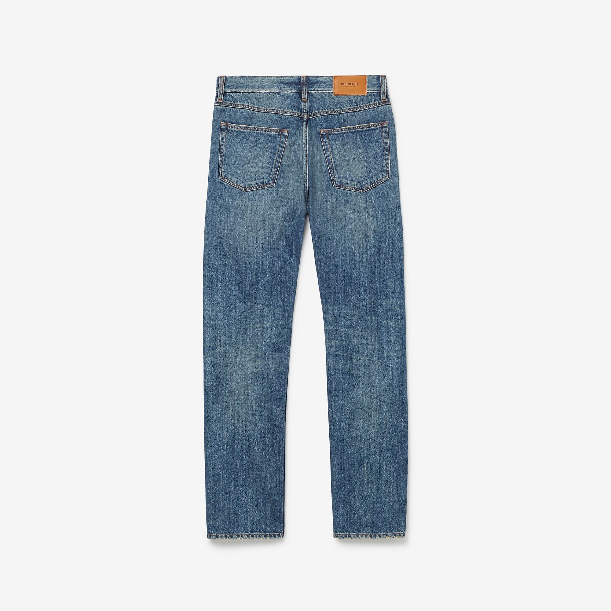 Japanese Denim Straight Fit Jeans - 5