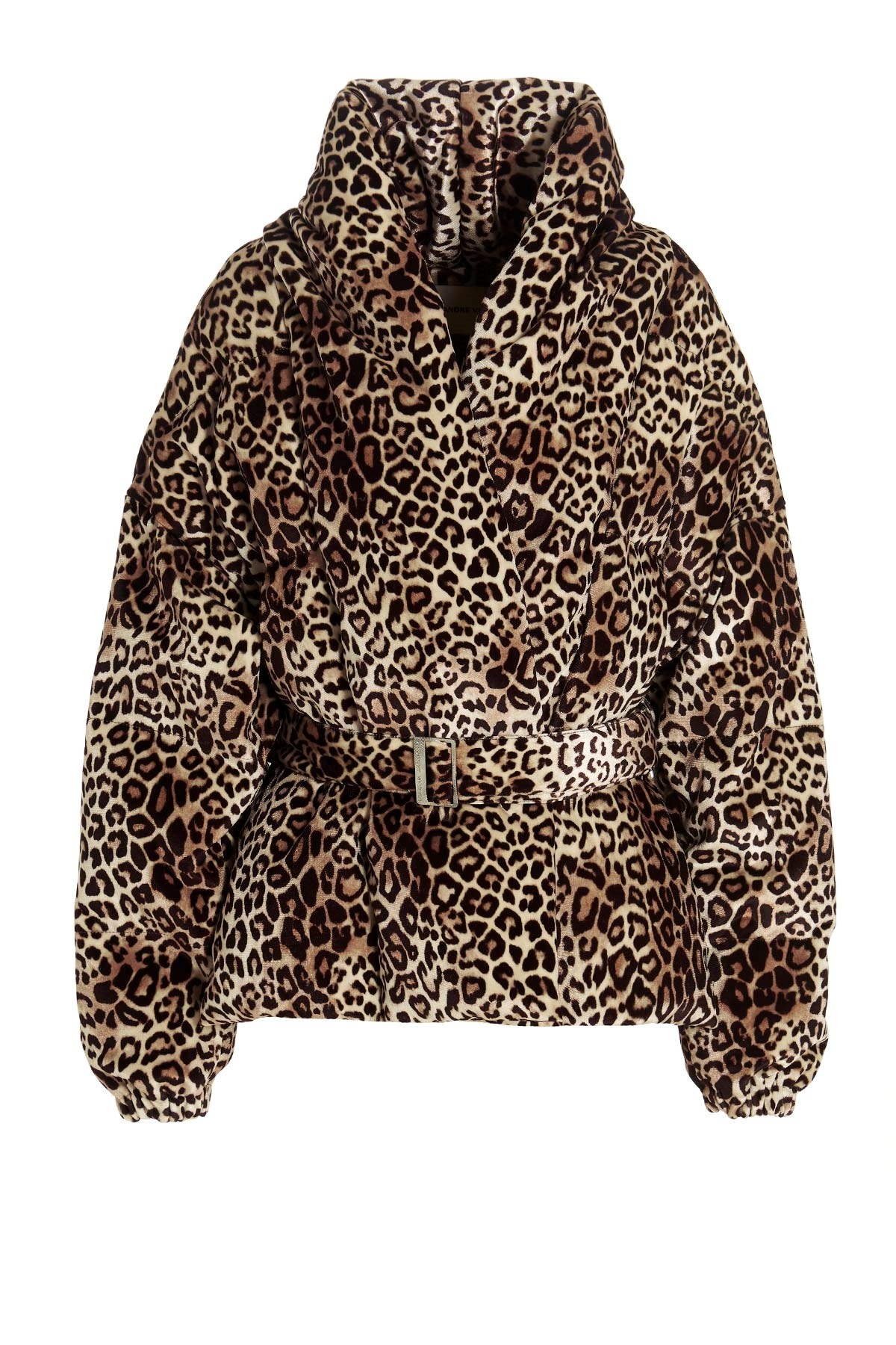 'Leopard' down jacket - 1