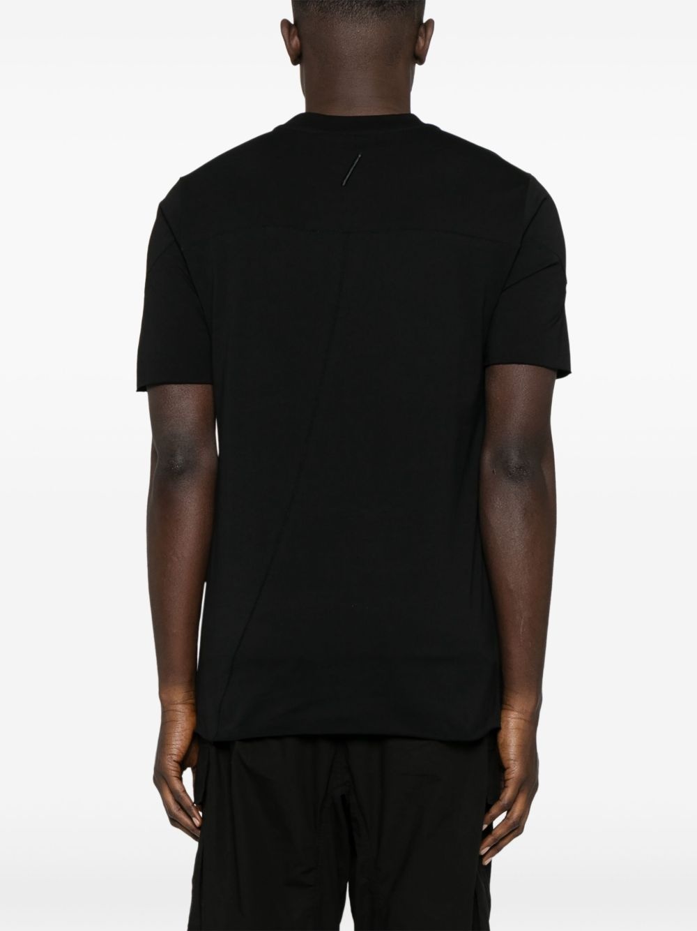 seam-detail T-shirt - 3