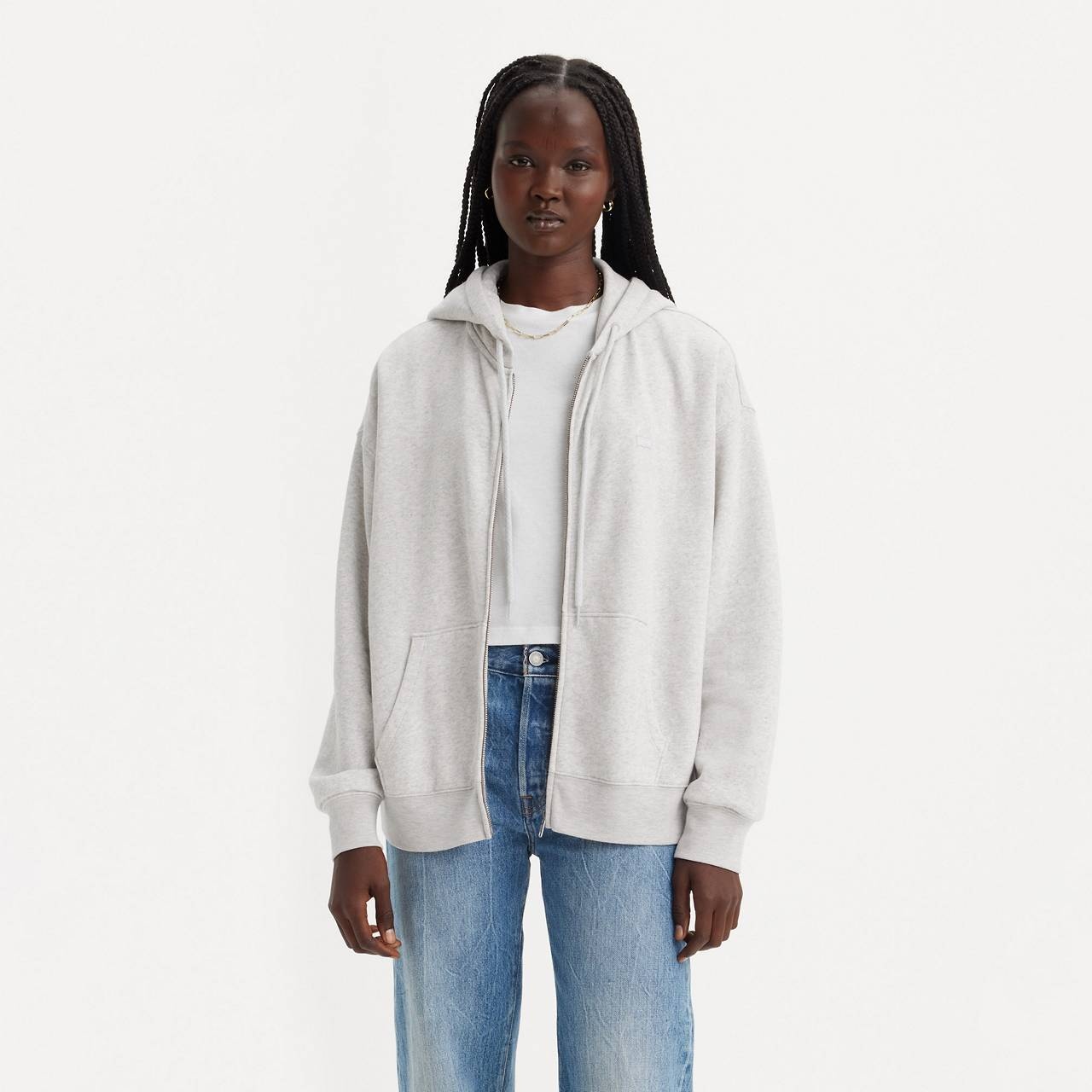 EVERYDAY ZIP-UP HOODIE SWEATSHIRT - 2