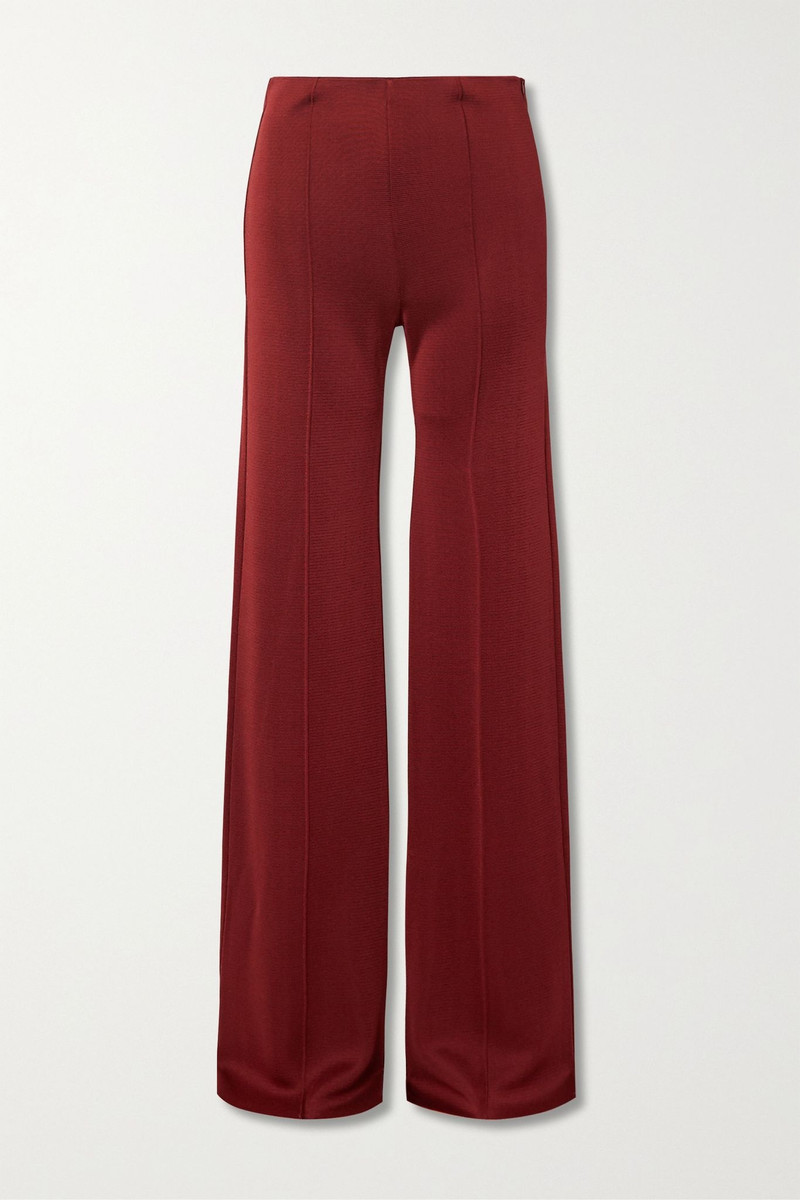 Ponte wide-leg pants 1