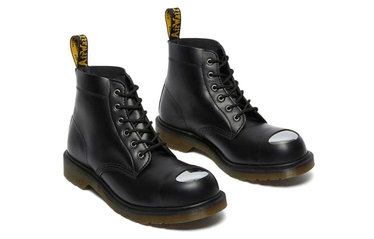 Dr.Martens 101 Exposed Steel Toe Leather Ankle Boots 'Black' 26660001 - 4