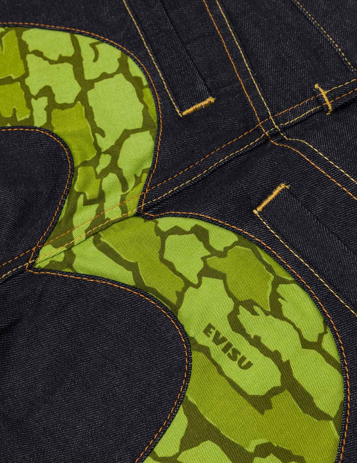 Ishigaki Camouflage Inserted Daicock Slim Fit Jeans #2010 no.1 - 3