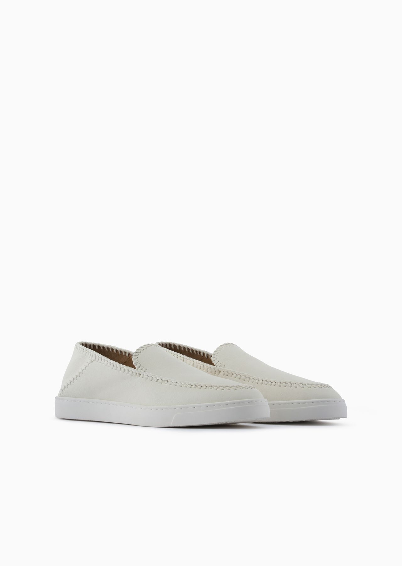 Galleria 3 nappa-leather slip-ons - 2