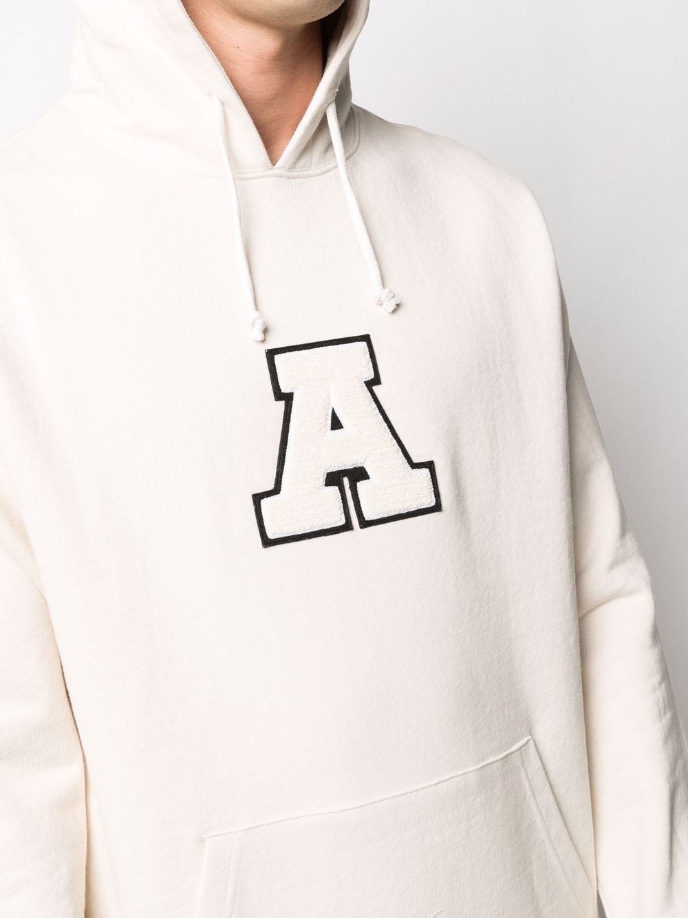 Catch logo patch hoodie - 5