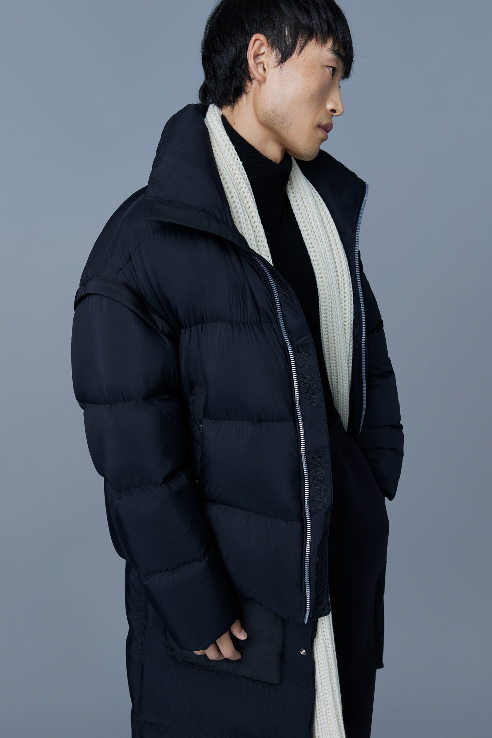 CASIUS 4-in-1 matte light down jacket - 7