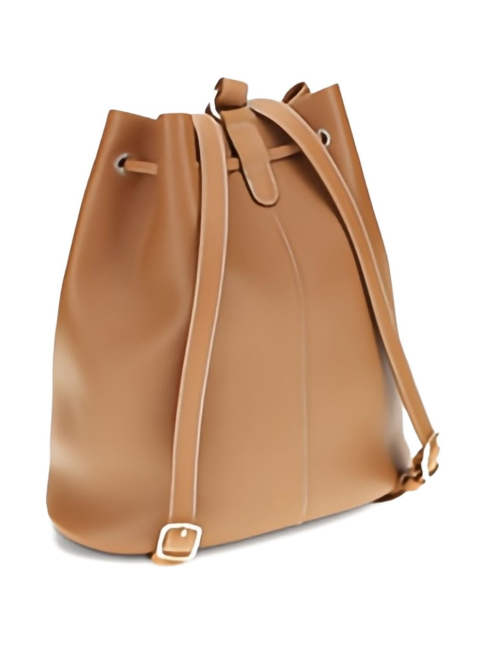drawstring leather backpack - 2