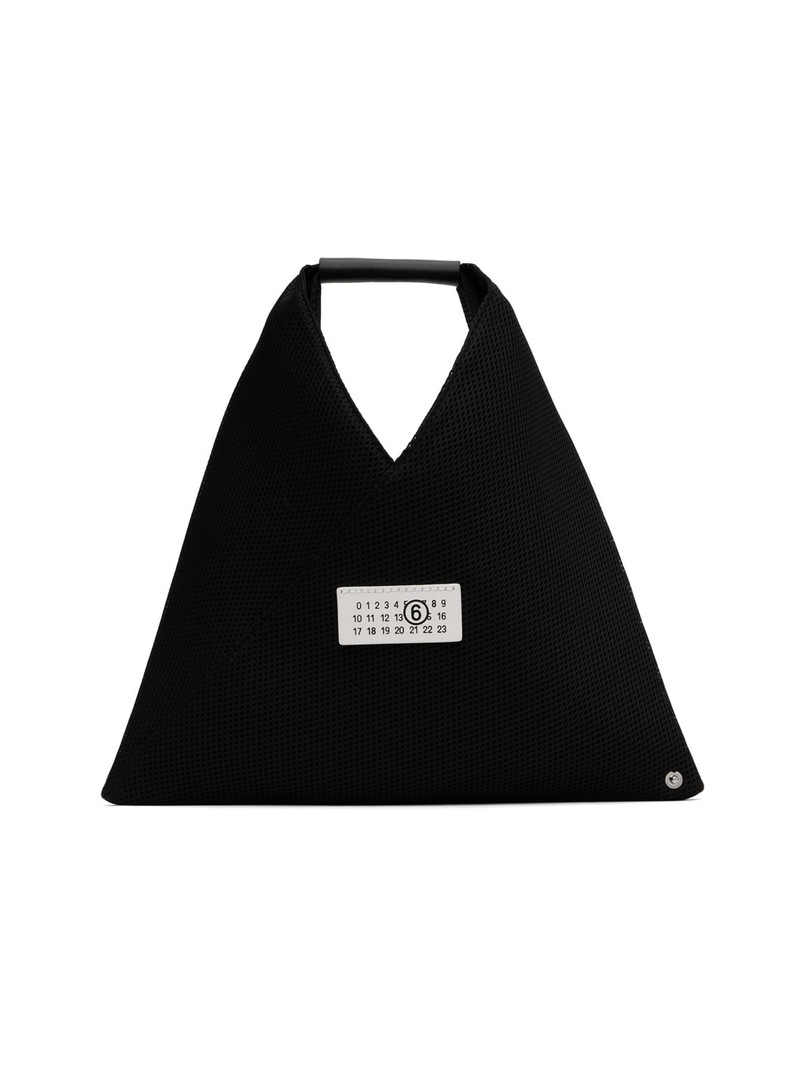 Black Mini Triangle Tote 1