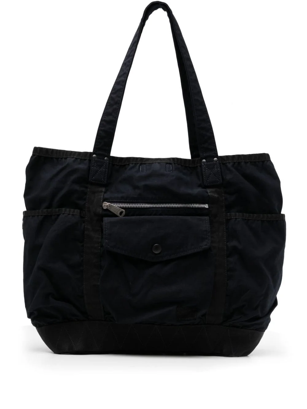 Crag panelled tote bag - 1