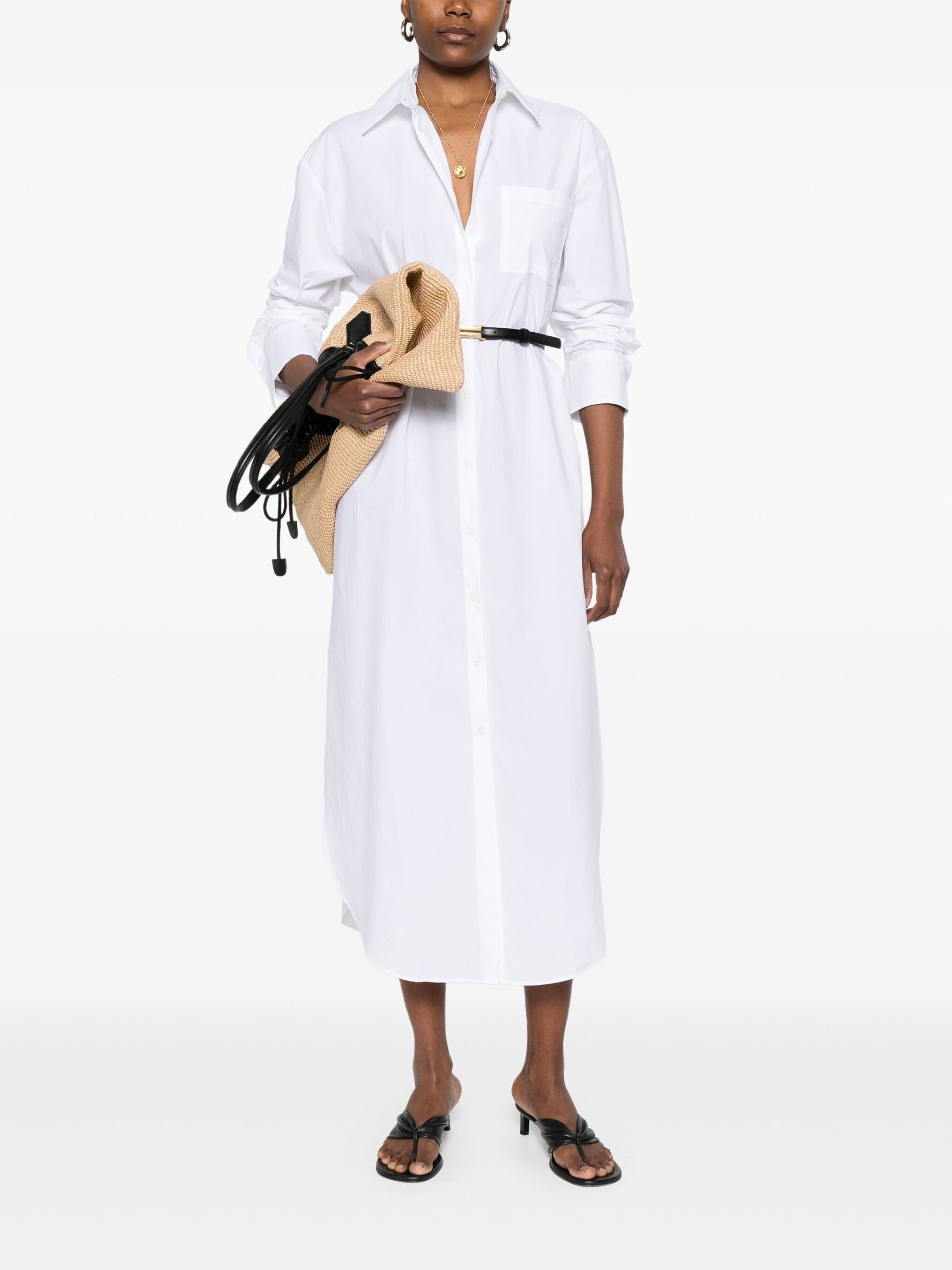 Helena shirt midi dress - 2