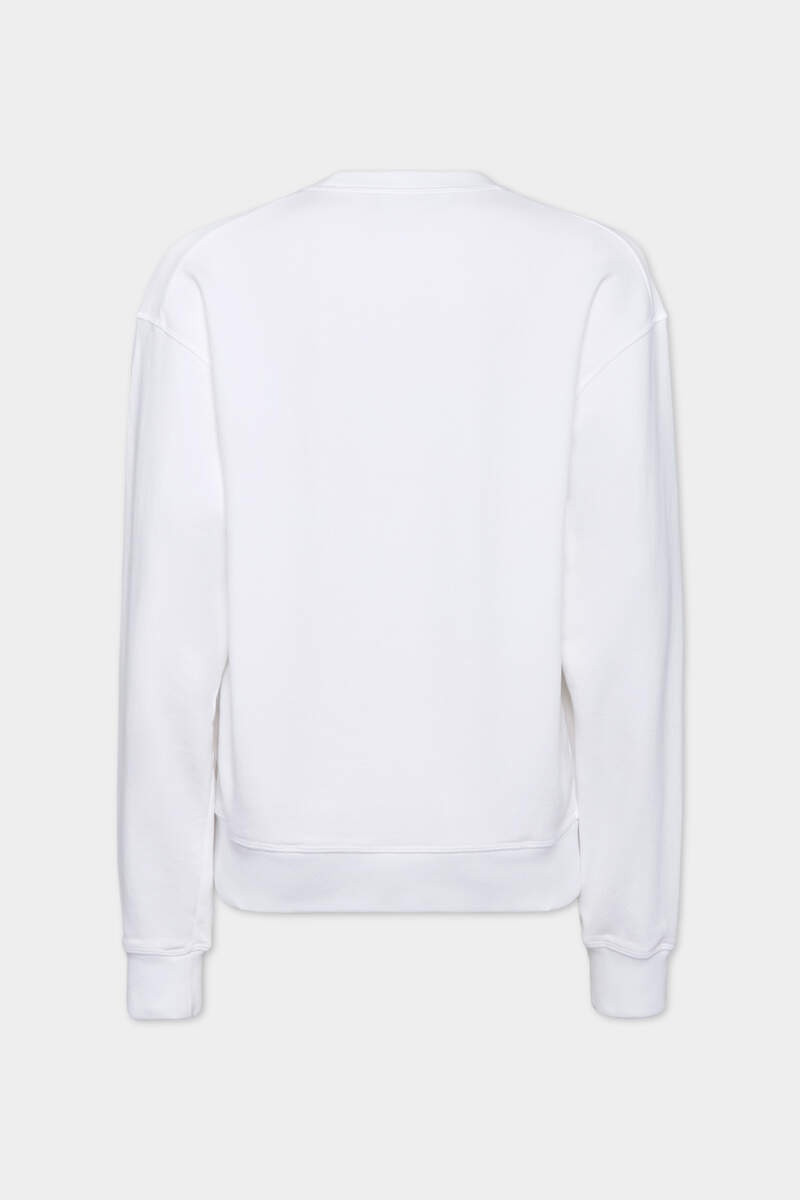 DSQUARED2 DYED JUST RIGHT FIT DOODLE SWEATSHIRT outlook