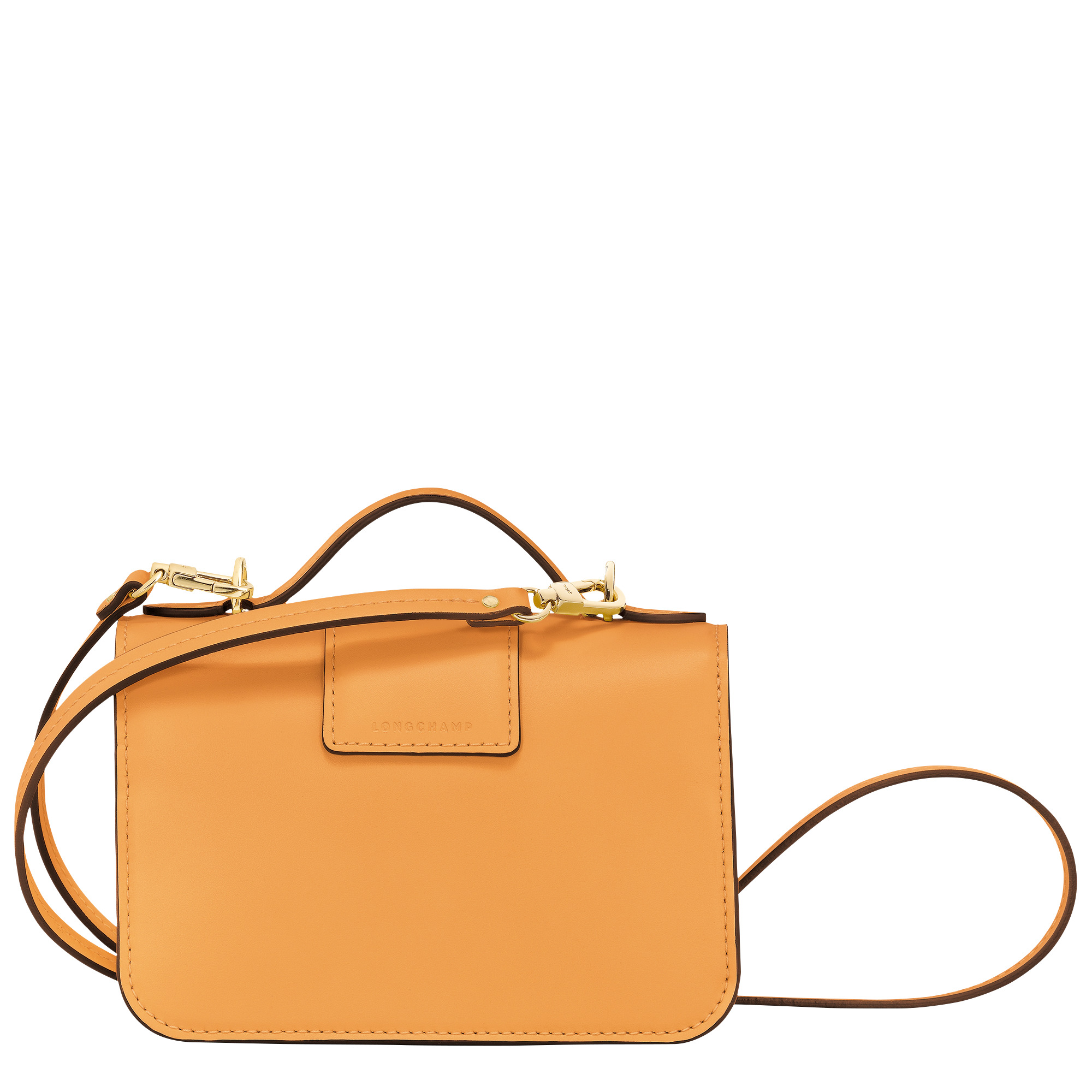 Box-Trot XS Crossbody bag Apricot - Leather - 4