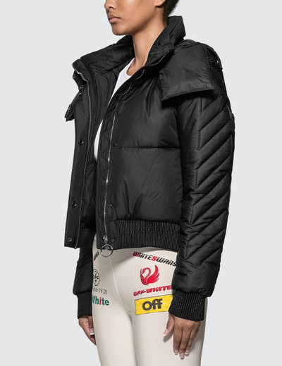 Off-White Embroidered Arrow Down Jacket outlook