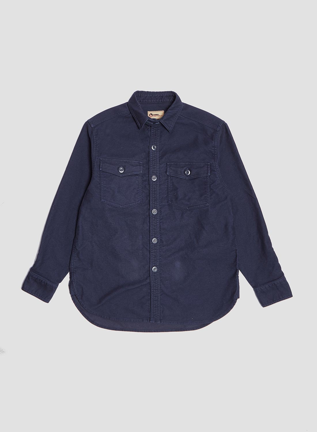 Big Overshirt in Black Navy - 1