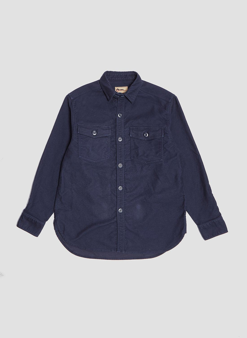 Big Overshirt in Black Navy 1