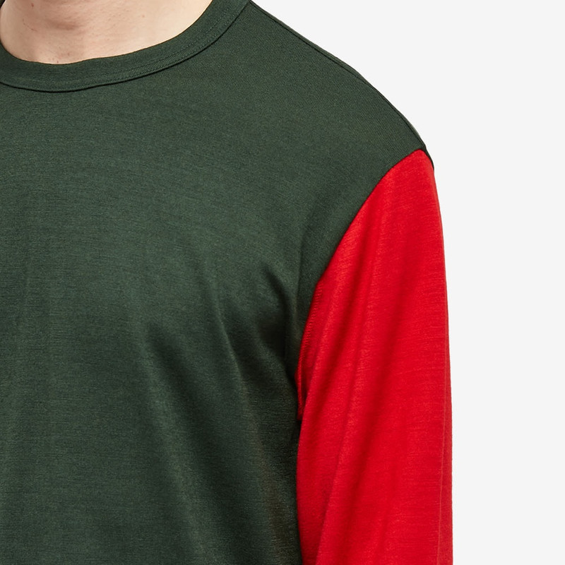 Comme des Garçons Homme Plus Comme des Garçons Homme Plus Long Sleeve Layered Panel T-Shirt outlook