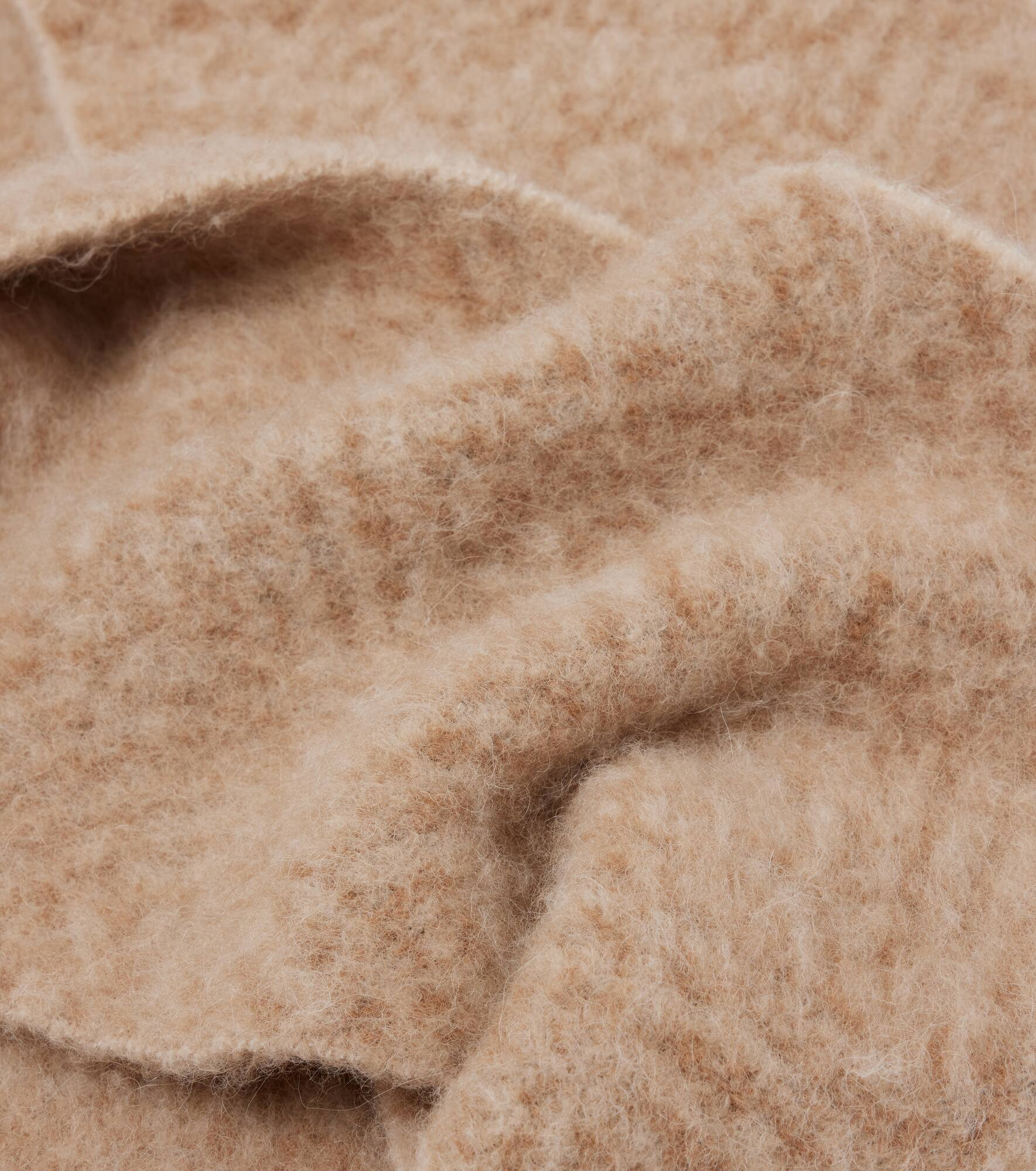 Chevron alpaca-blend scarf - 4
