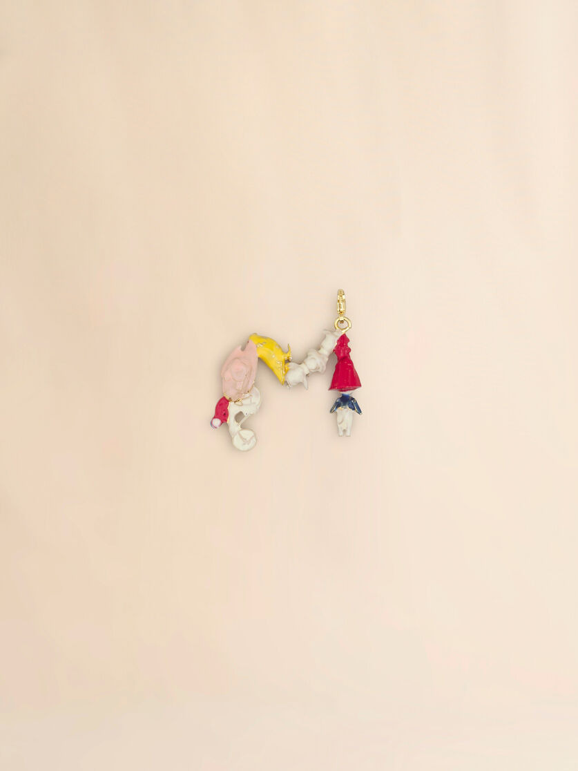 MARNI ALPHABET "M" CHARM - 2