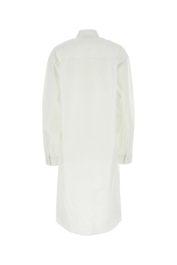 ワンピース Balenciaga White poplin shirt dress Balenciaga White poplin shirt dress for Women Online USA at
