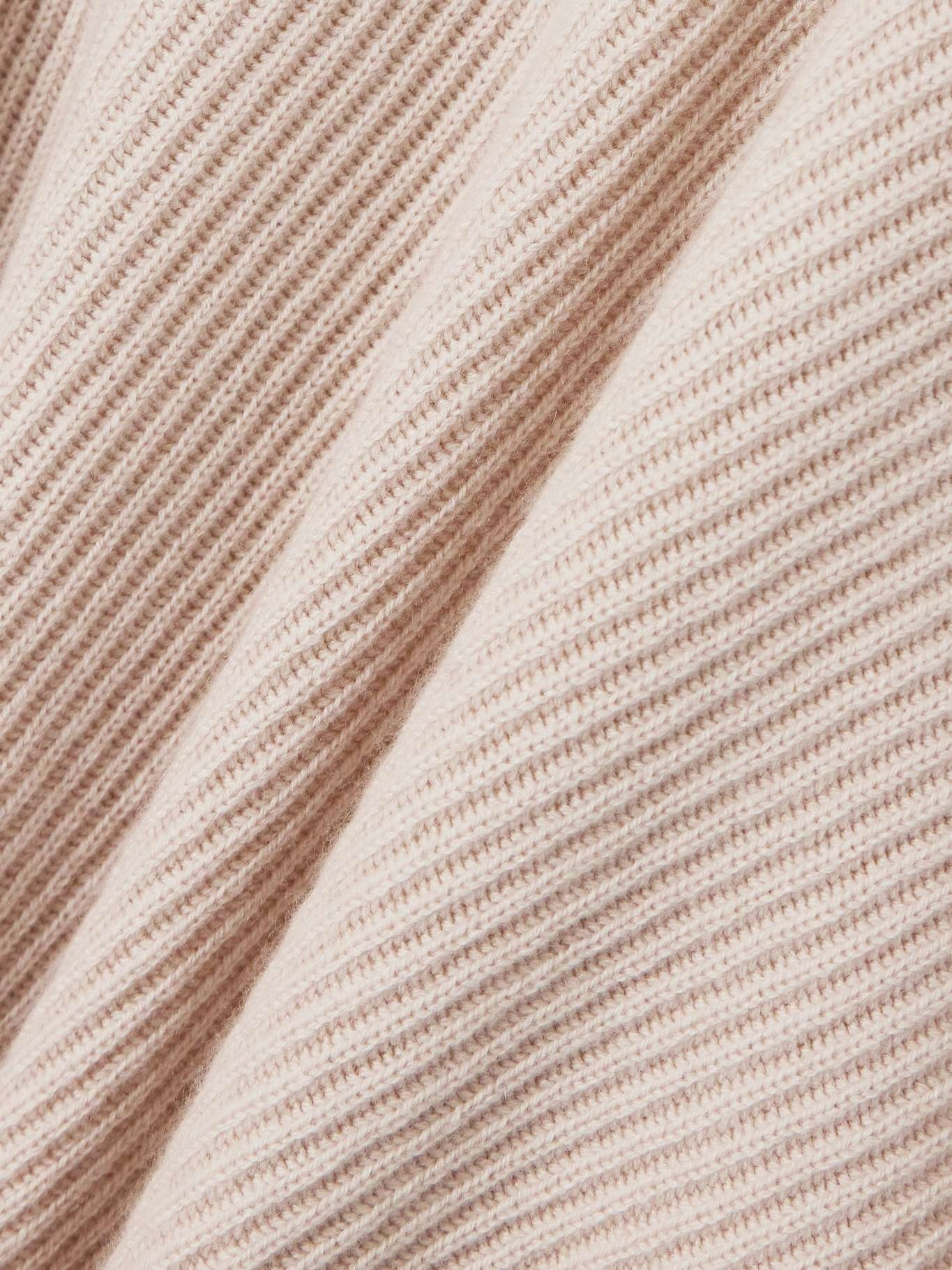 Ribbed cashmere sweater - 4