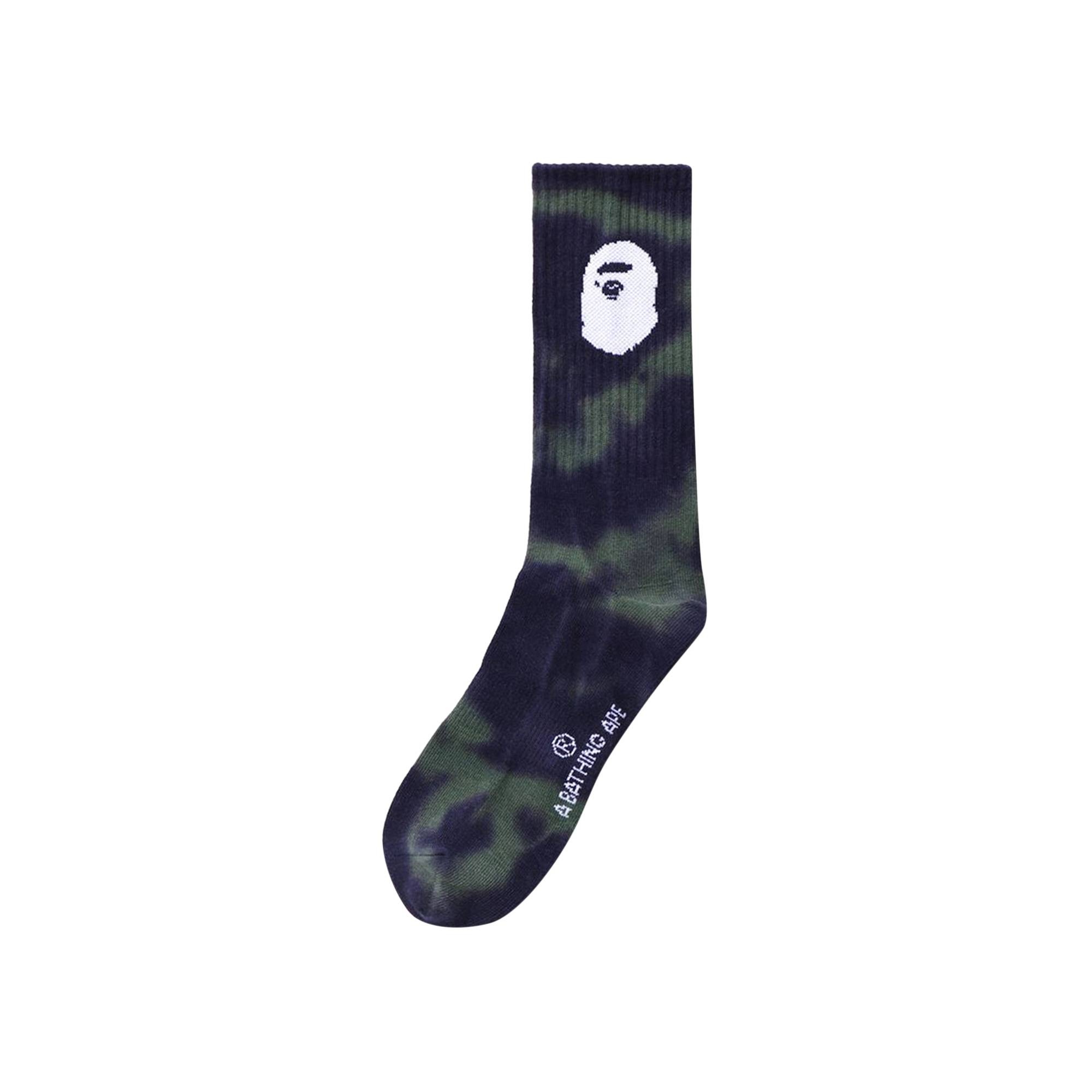 BAPE Tie Dye Socks 'Purple' - 1