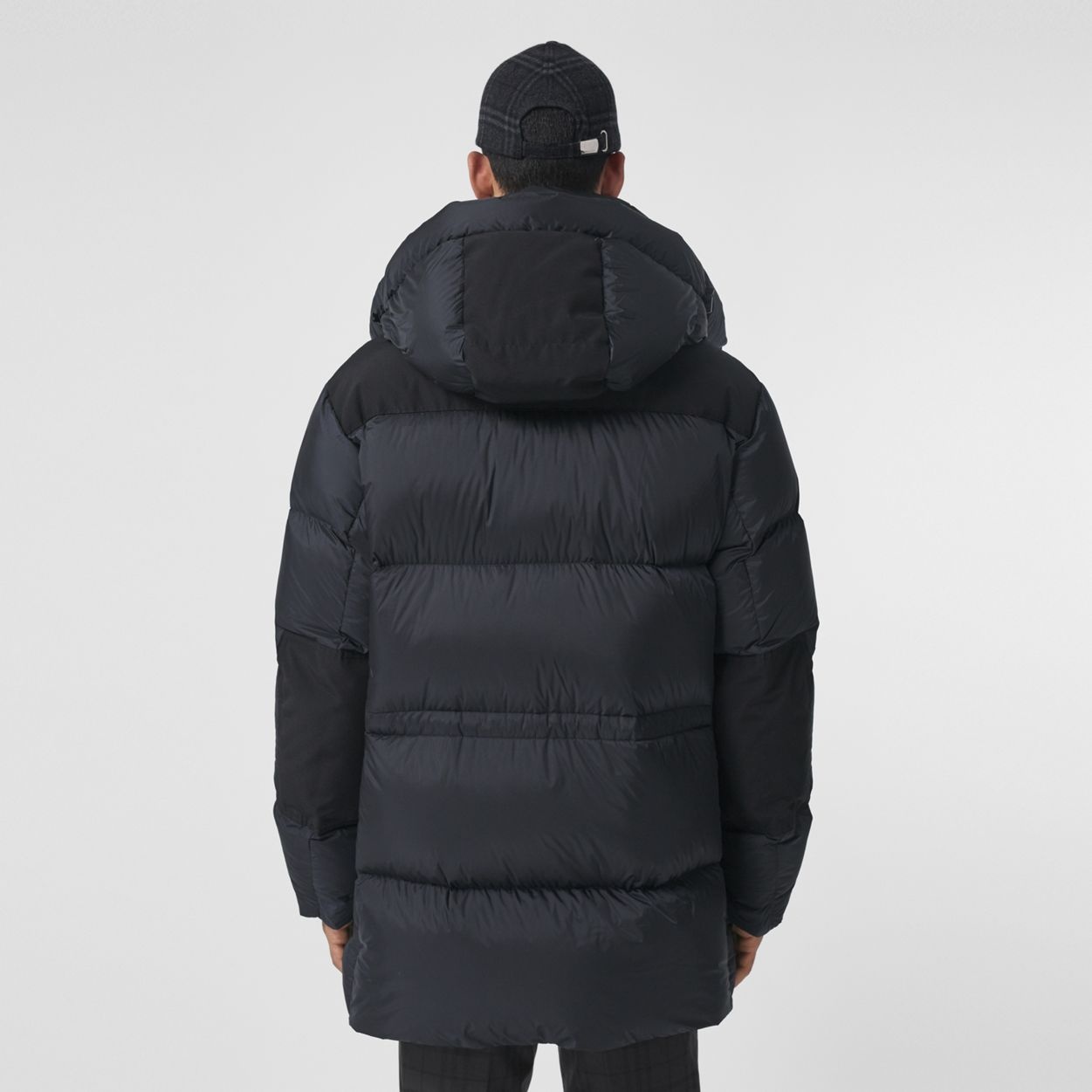 Logo Appliqué Nylon Puffer Coat - 3