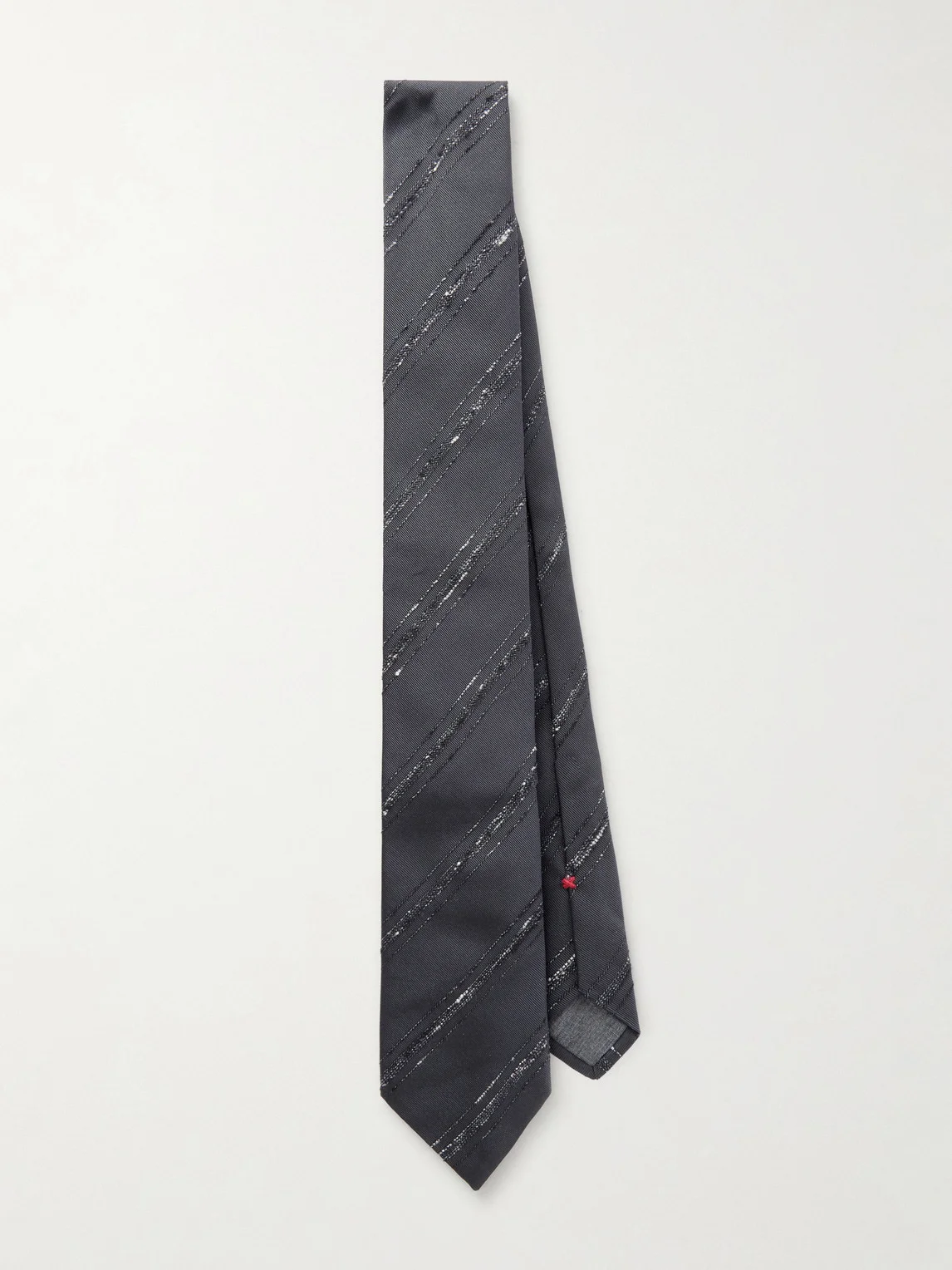 8cm Silk and Cotton-Blend Tie - 1