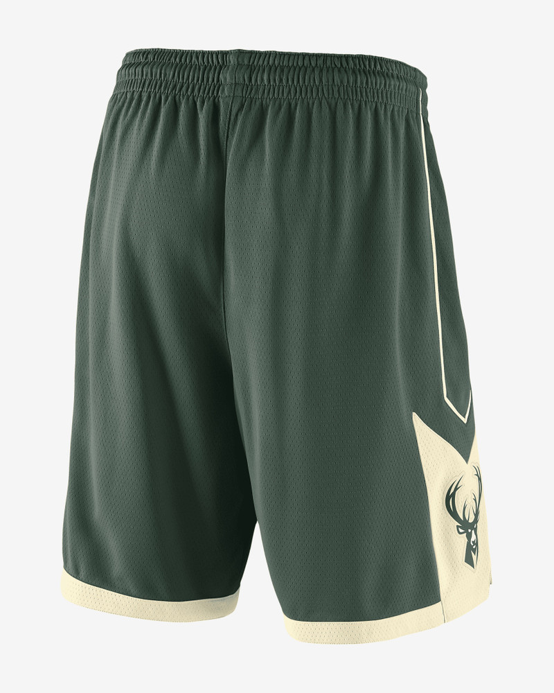 Nike Milwaukee Bucks Icon Edition Nike Men's NBA Swingman Shorts outlook
