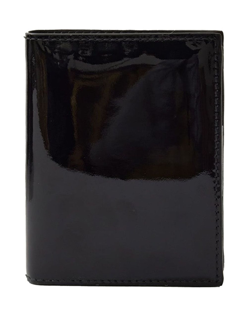 Comme Des Garçons patent-finish wallet outlook