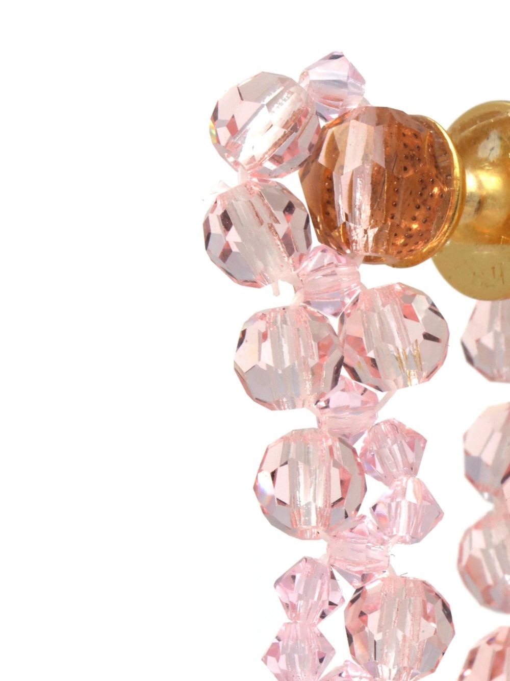 crystal-embellished earrings - 4
