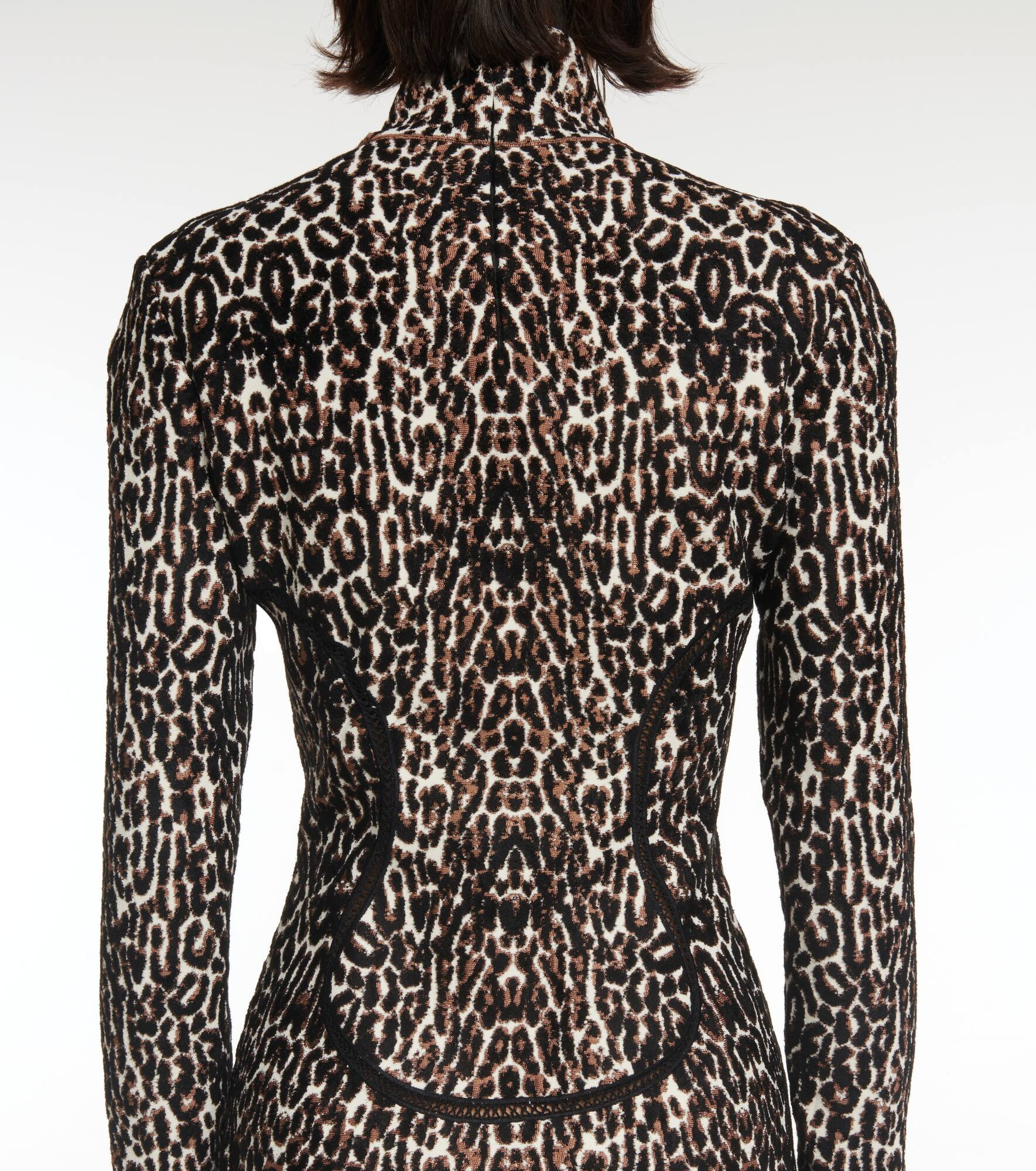 Jacquard minidress - 5