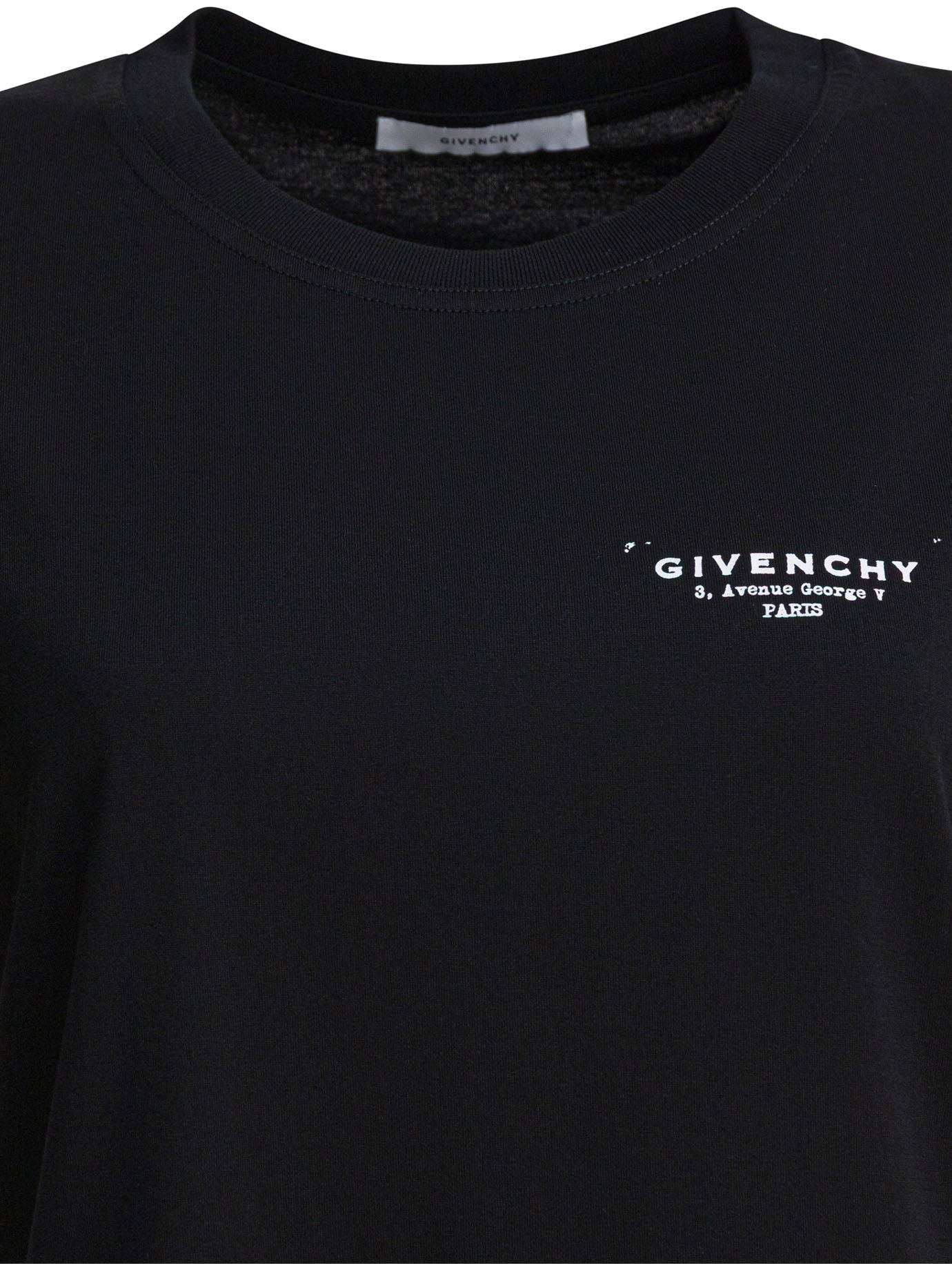 Givenchy Women T-Shirt With Givenchy Print - 3