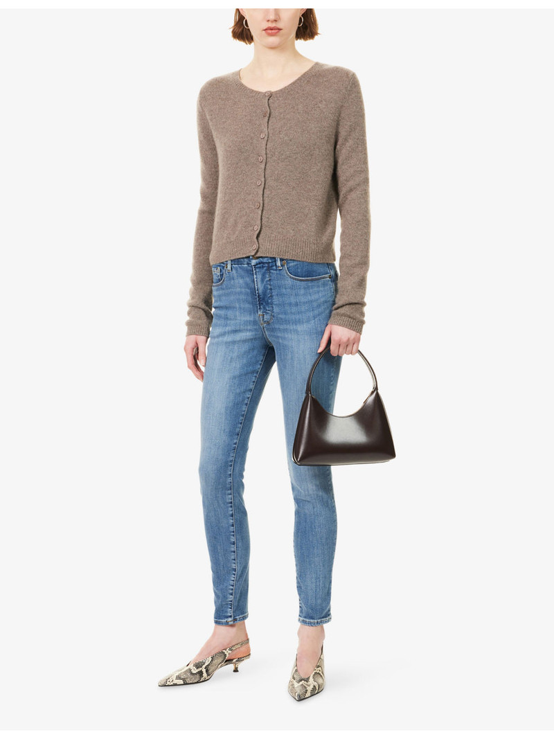 GOOD AMERICAN Good Legs Skinny Stretch-Denim Jeans outlook