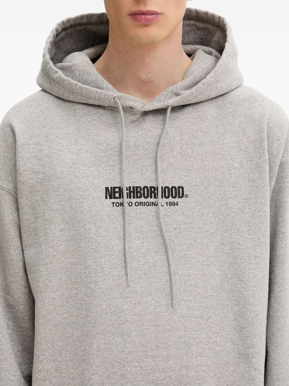 logo-appliqué hoodie - 5