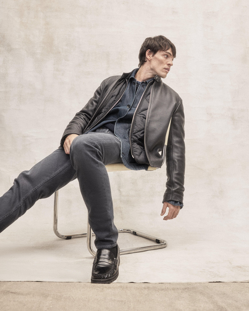 Café Racer Leather Jacket 5