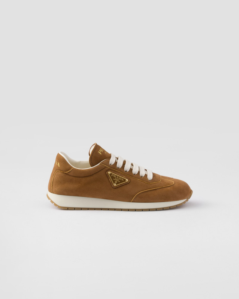 Suede running sneakers 2
