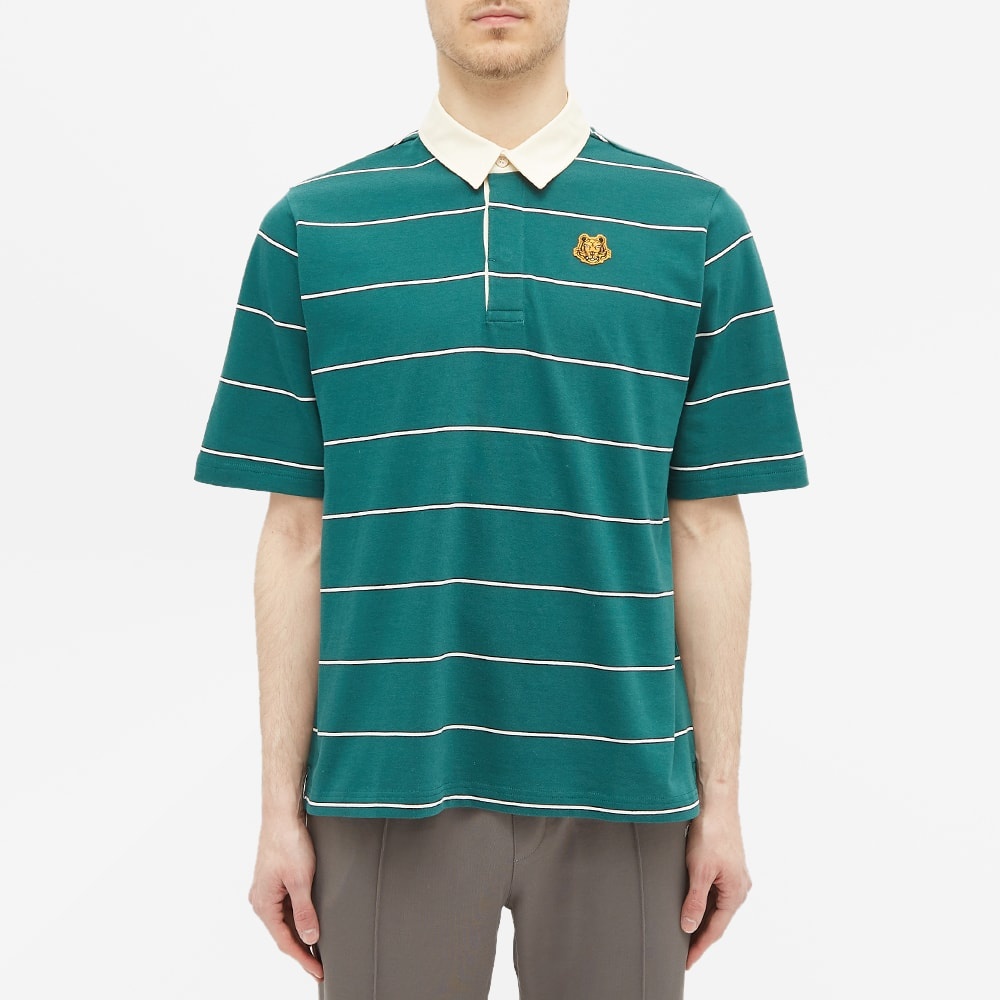 Kenzo Tiger Crest Stripe Polo - 4