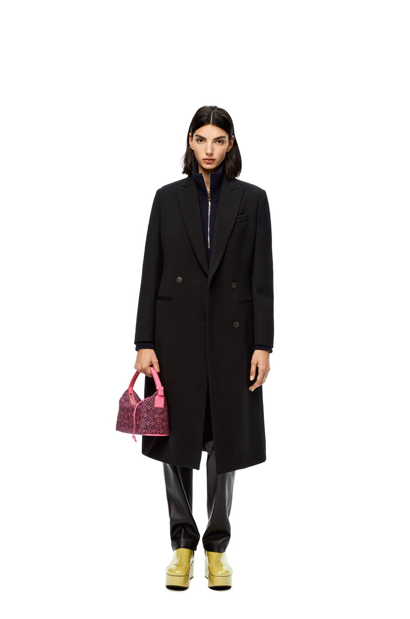 Loewe Double breasted coat in wool outlook