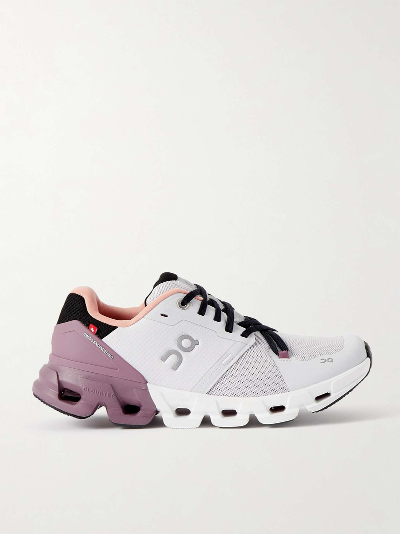 Cloudflyer 4 rubber-trimmed color-block mesh sneakers 1