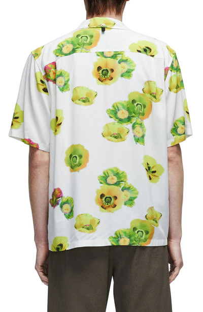 rag & bone Avery Print Short Sleeve Button-Up Camp Shirt outlook