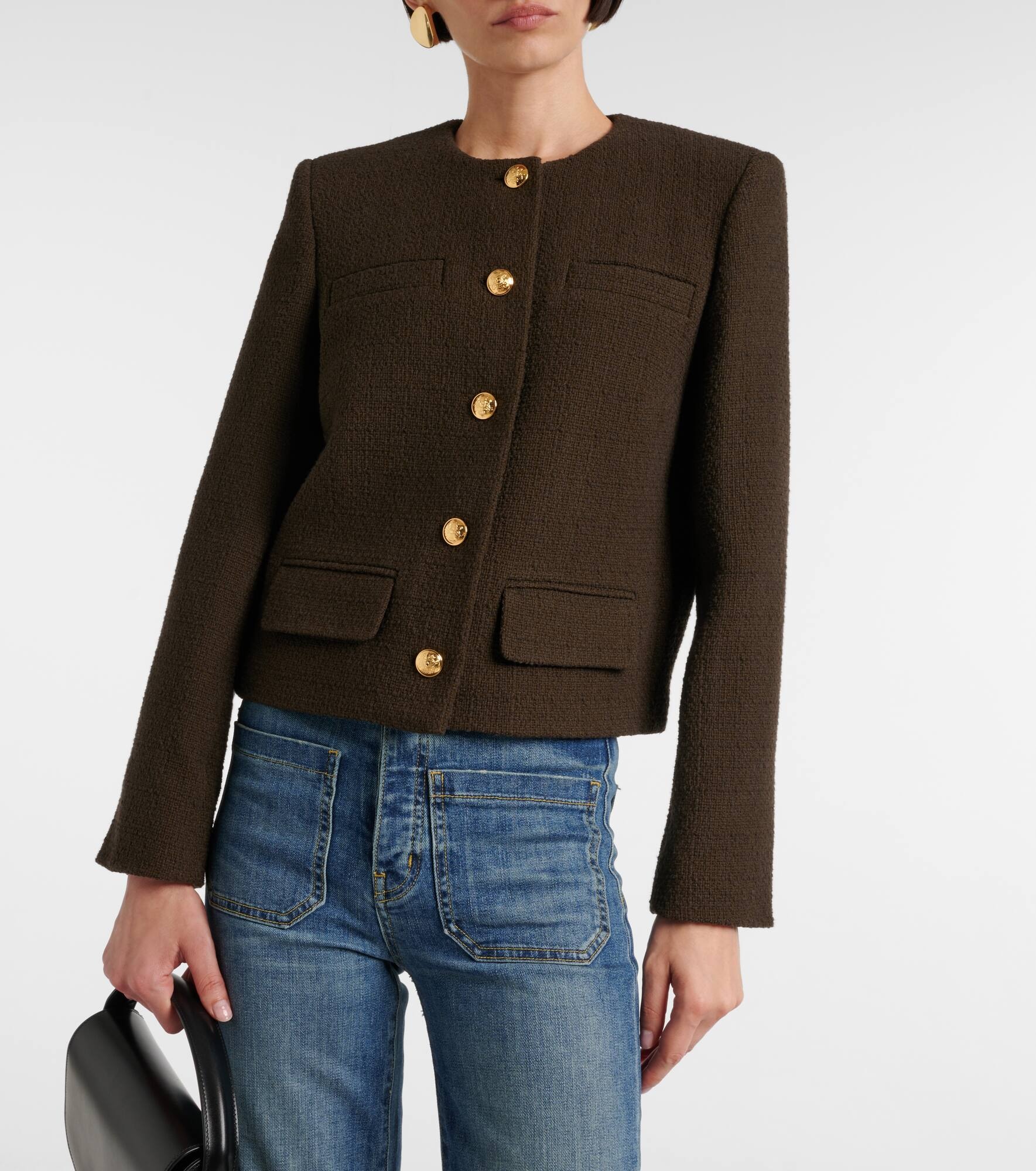Paige cotton-blend jacket - 4