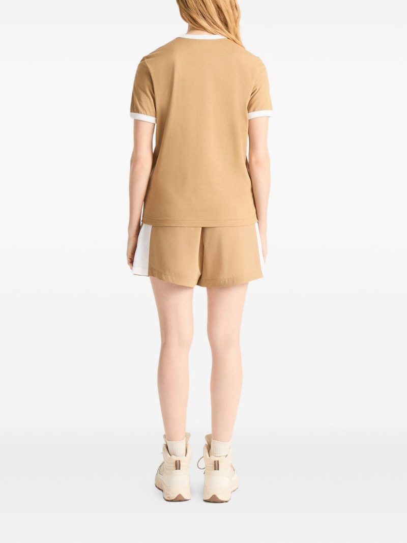 Tanixa contrast-trims T-shirt 3