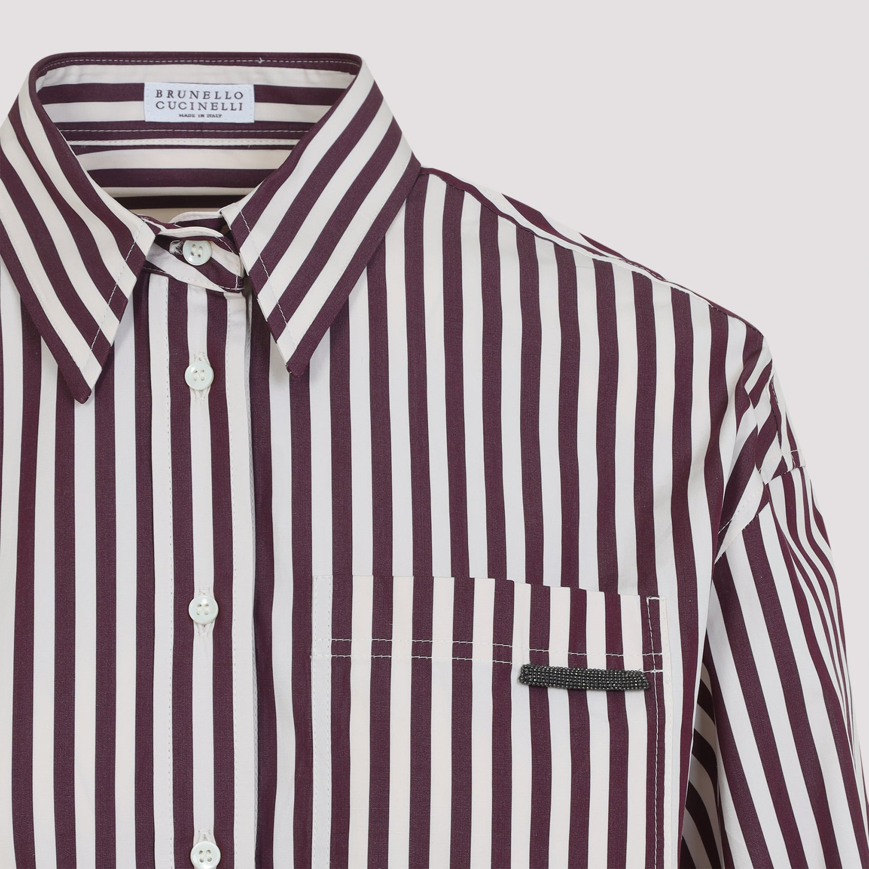 Brunello Cucinelli Striped Shirt Women - 3