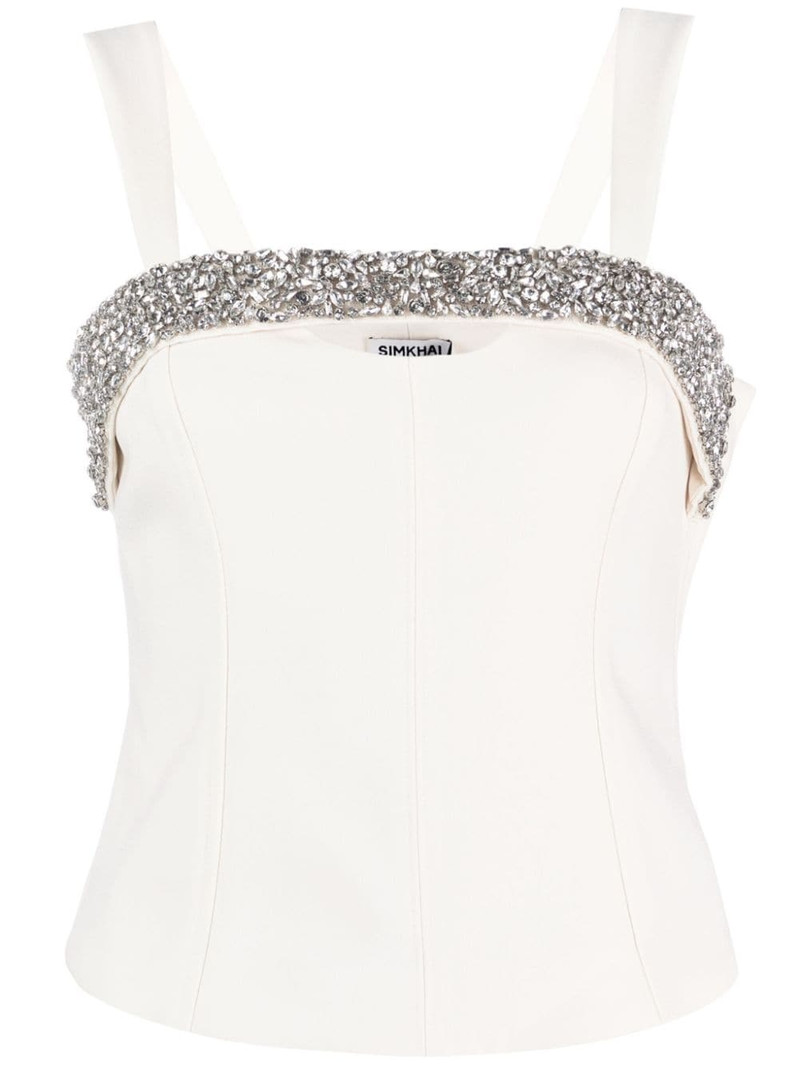 crystal-embellished corset top 1