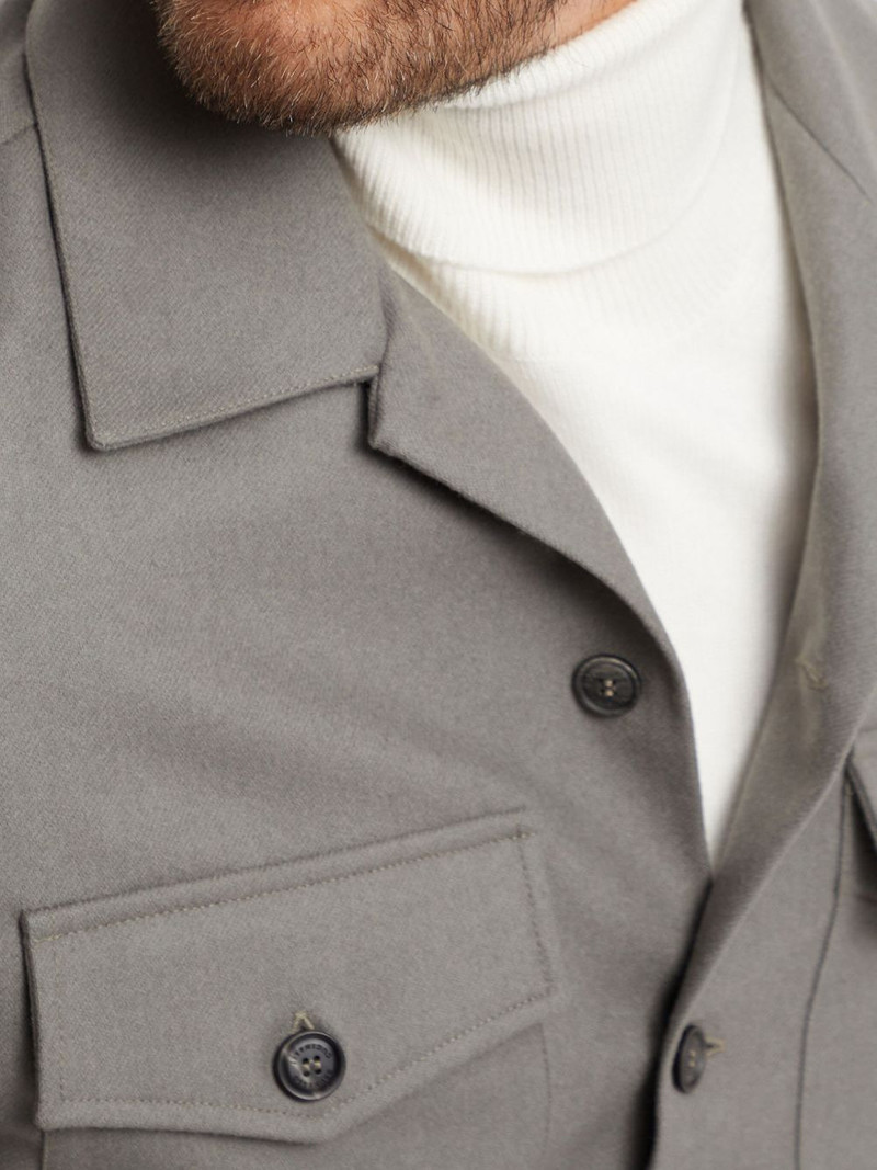 Brunello Cucinelli CAMP-COLLAR LONG-SLEEVE SHIRT outlook